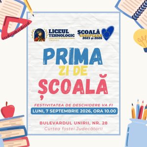 Read more about the article DESCHIDEREA ANULUI ȘCOLAR 2026-2027